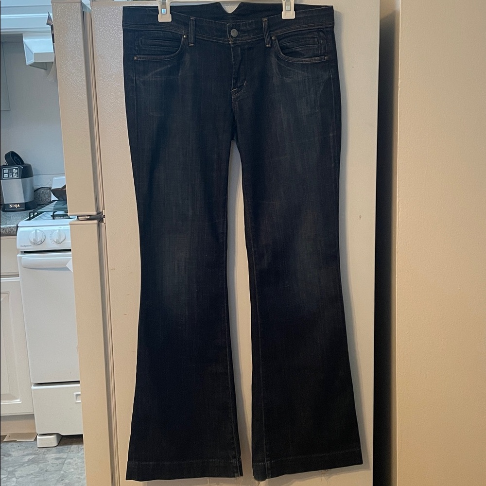 Citizens of Humanity Size 32 Faye Wide Leg Anchor #225 Stretch Jeans